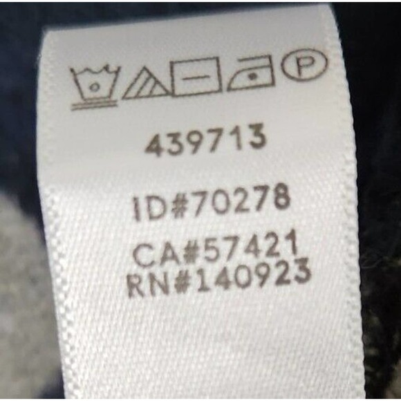 Loft Acrylic Blended Fabric Poncho Polka Dots Size Medium - Picture 8 of 8